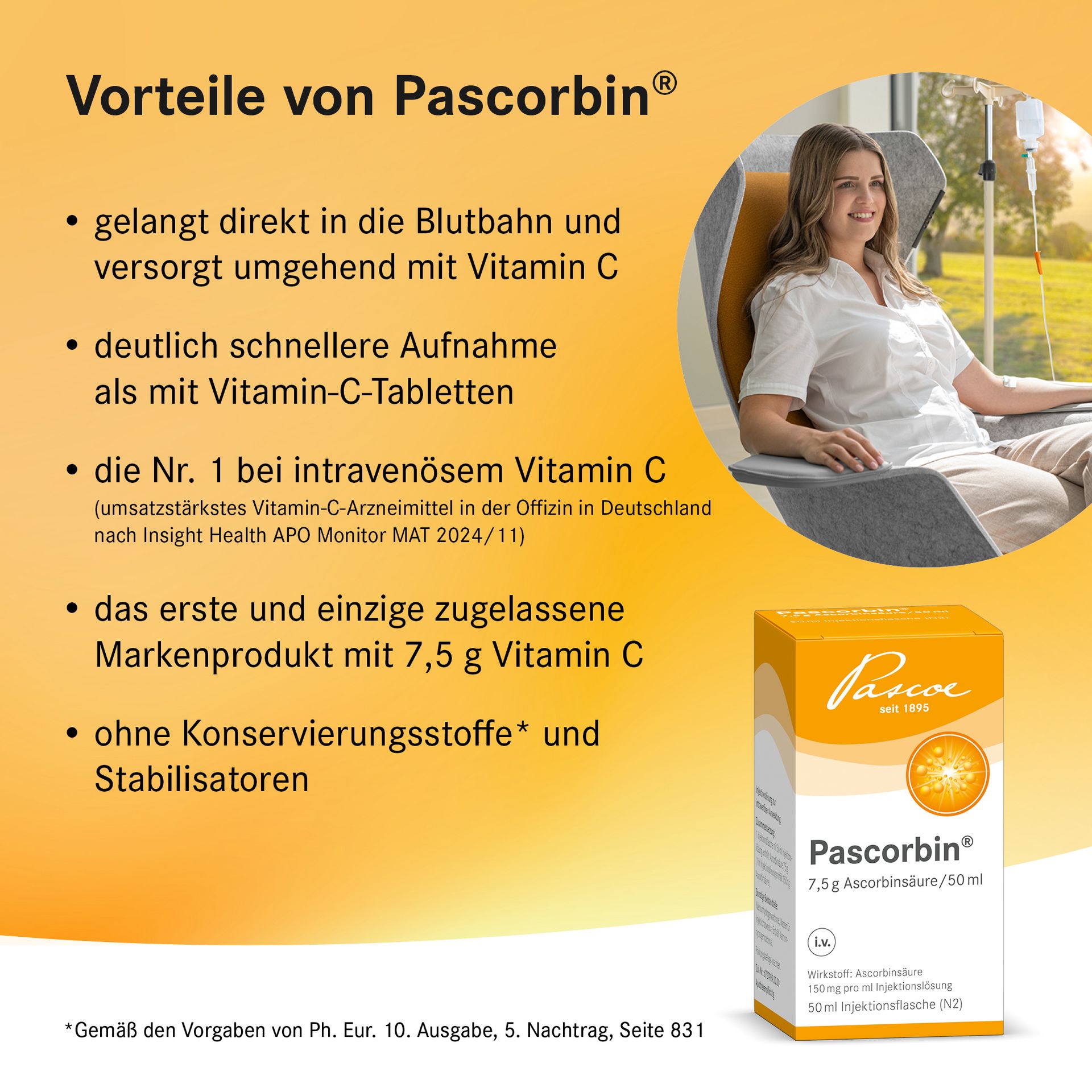 Pascorbin Vorteile